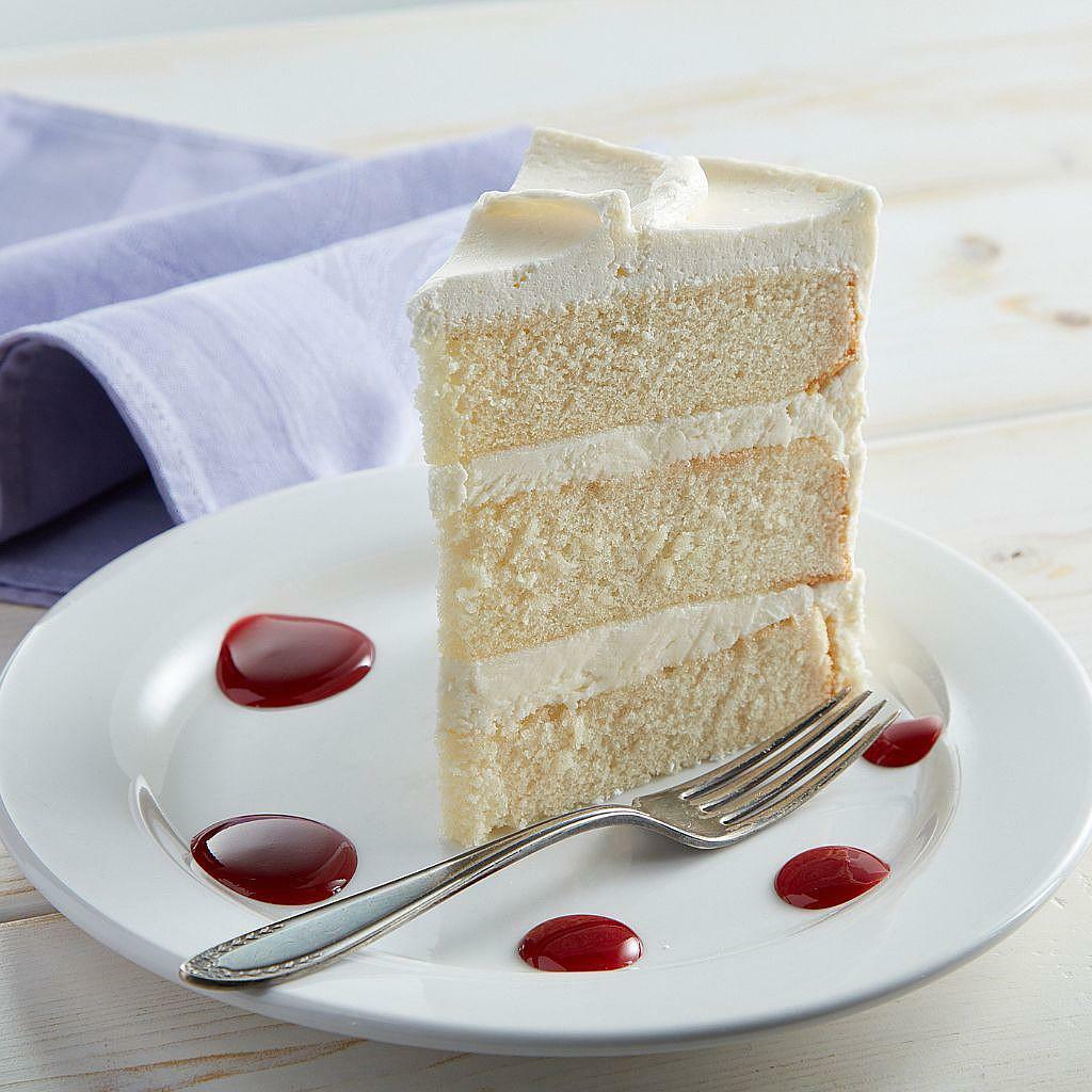 French Vanilla Cake, Slice