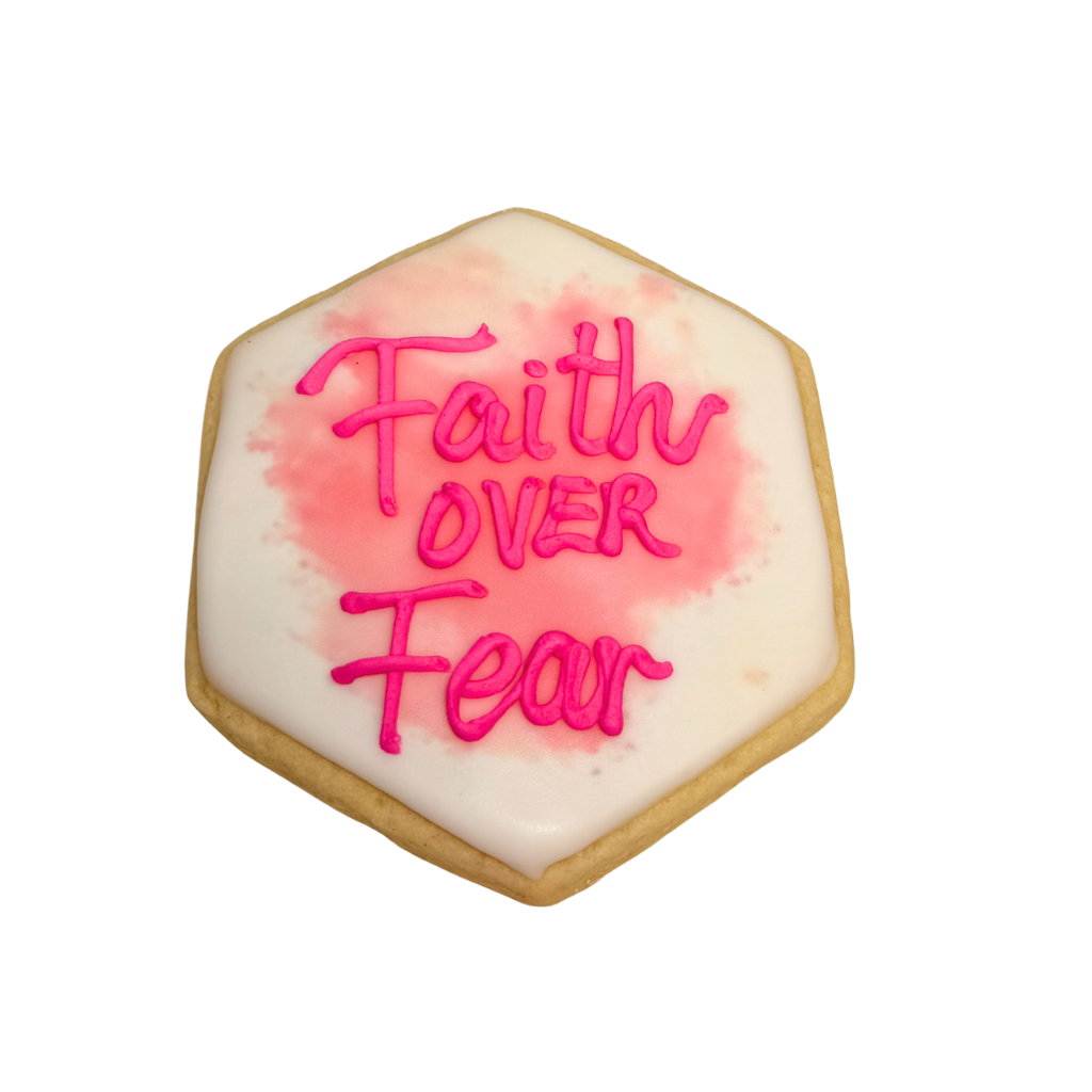Breast Cancer Awareness Cookies, Choose Your Own