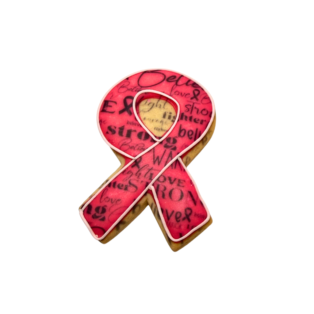 Breast Cancer Awareness Cookies, Choose Your Own
