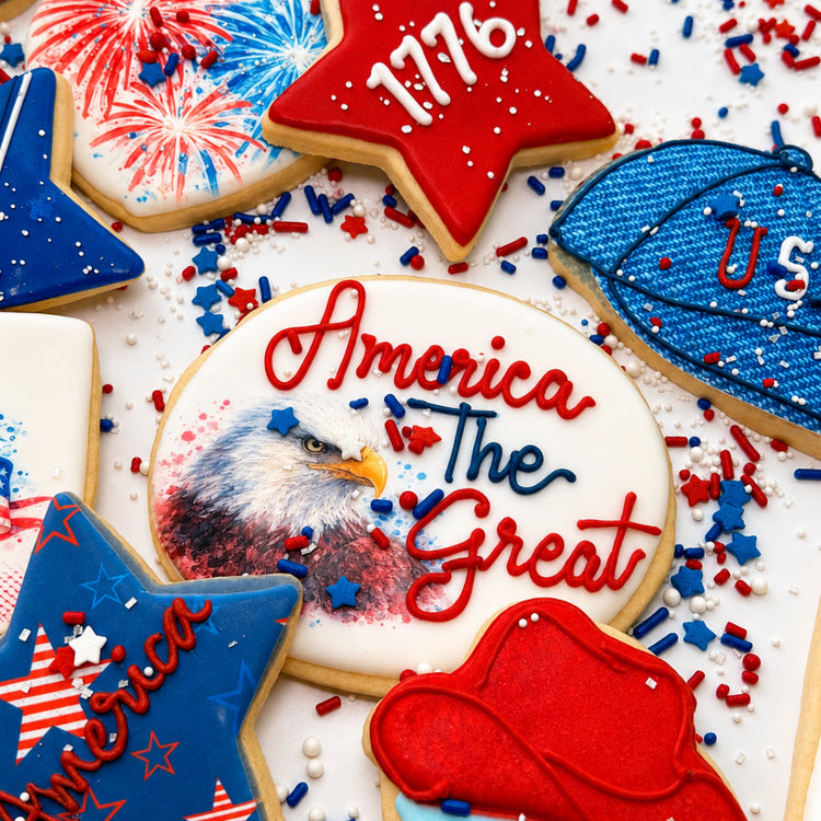 4th of July cookies