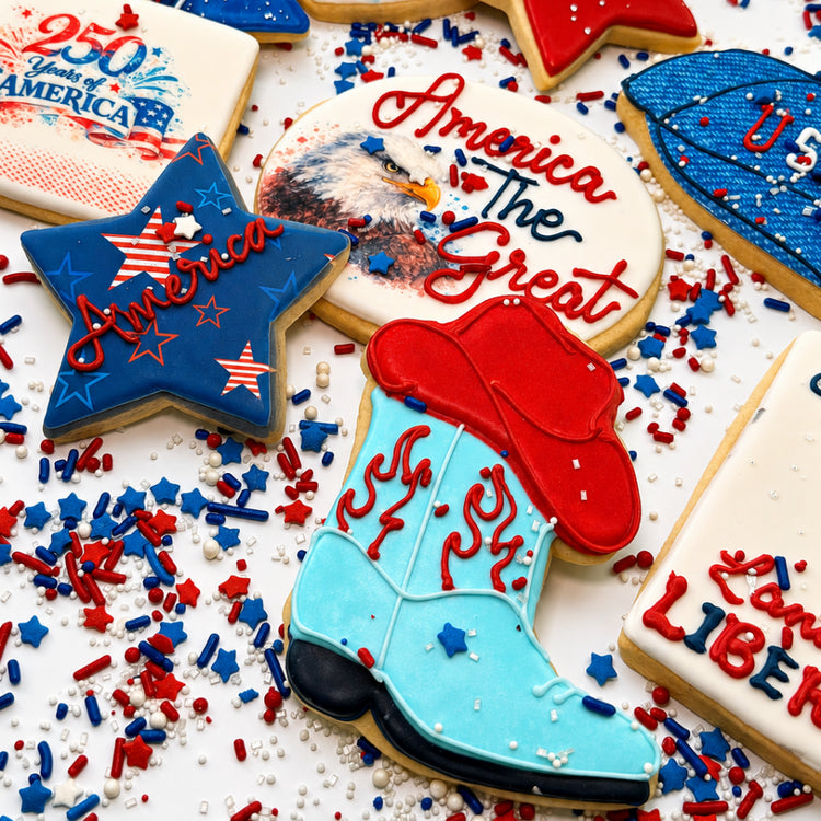 4th of July cookies