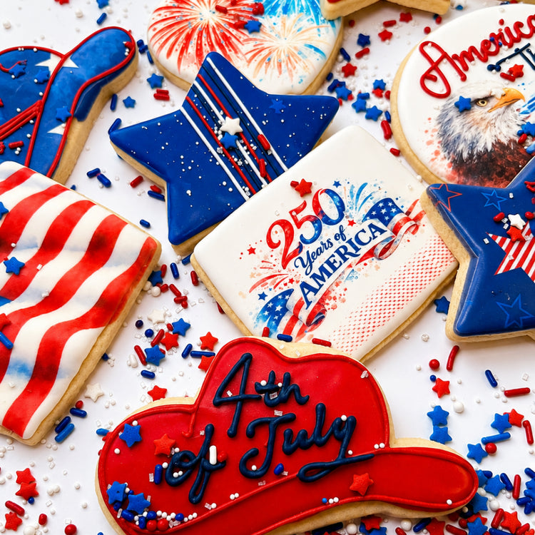 4th of July cookies