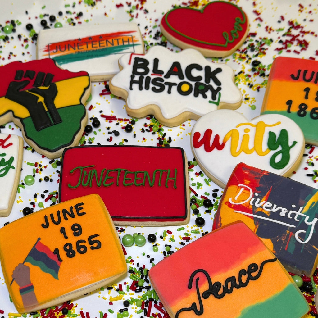 Juneteenth Cookies, Assorted