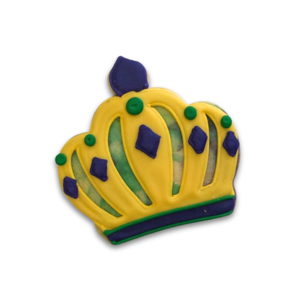 Mardi Gras Butter Cookies, Choose Your Own