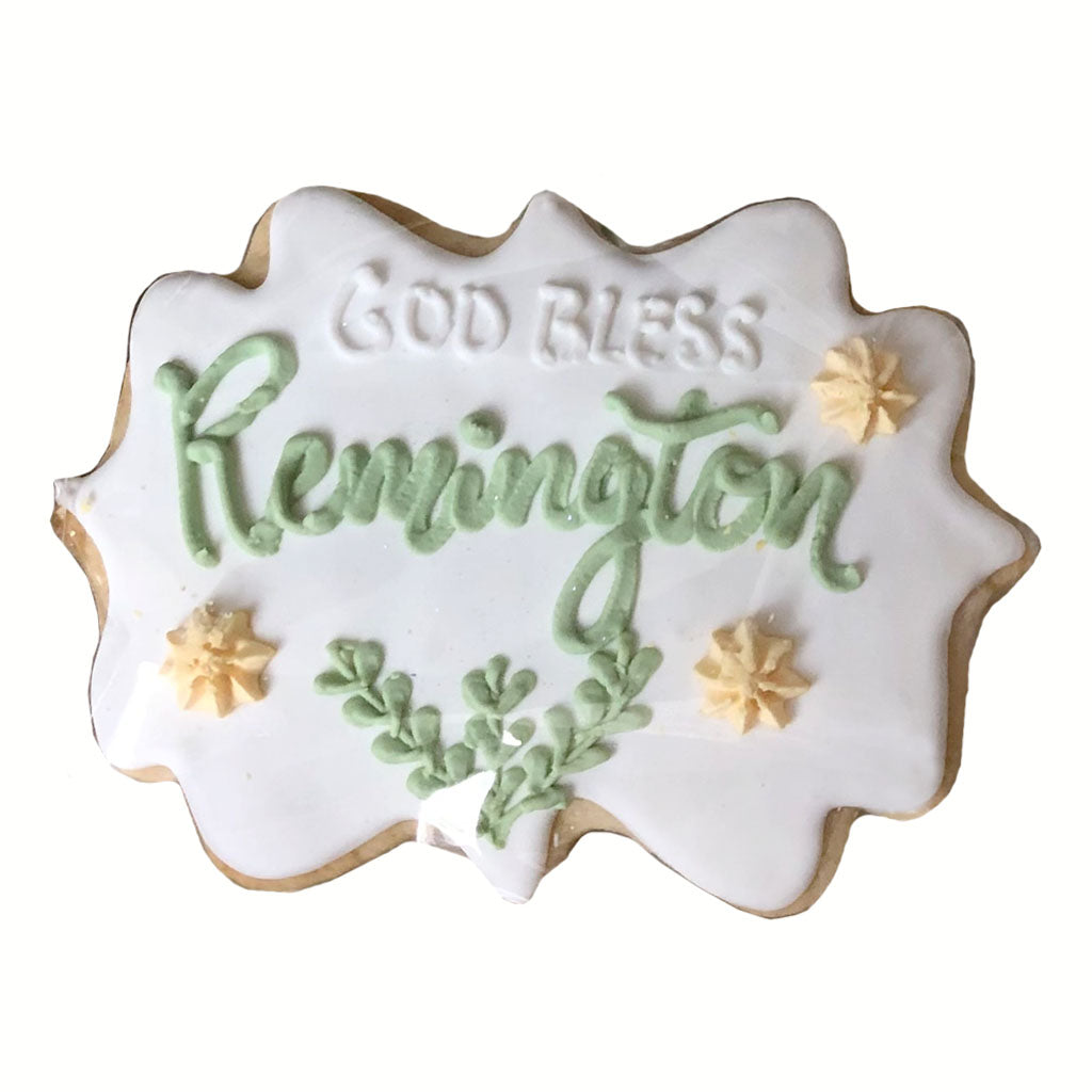 baptism plaque