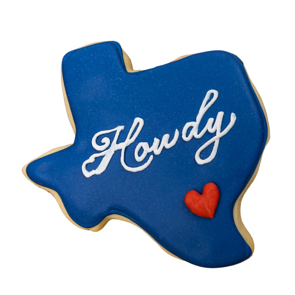 Texas-Shaped Cookies, Choose Your Own